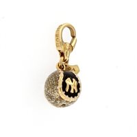 Pendant Soprana Gioielleria Charm in Gold NY BASEBALL - NY BASEBALL